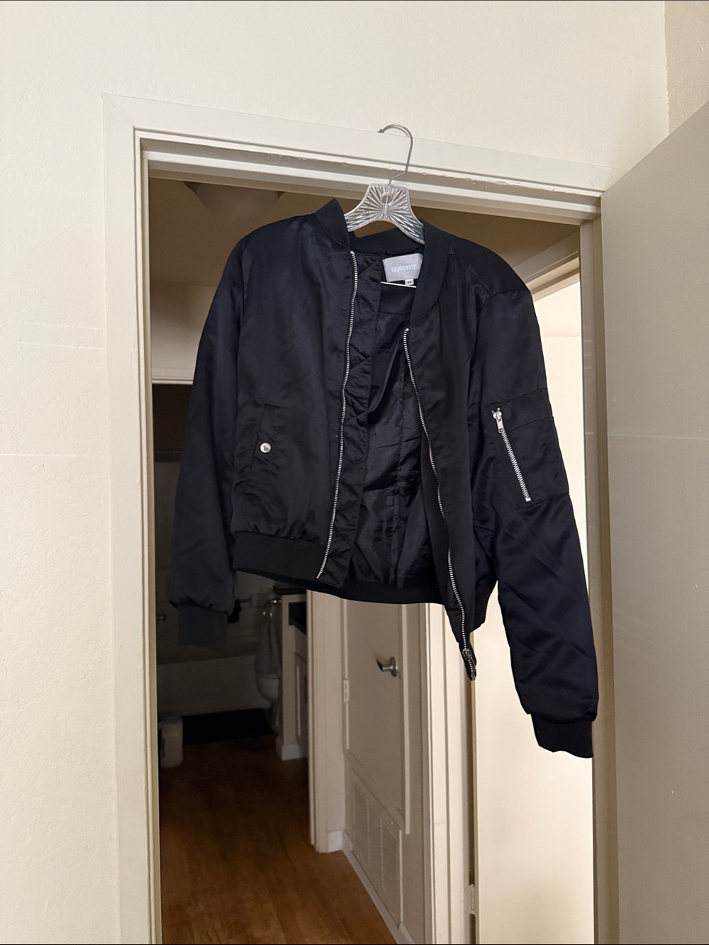 H&M Black Bomber Jacket